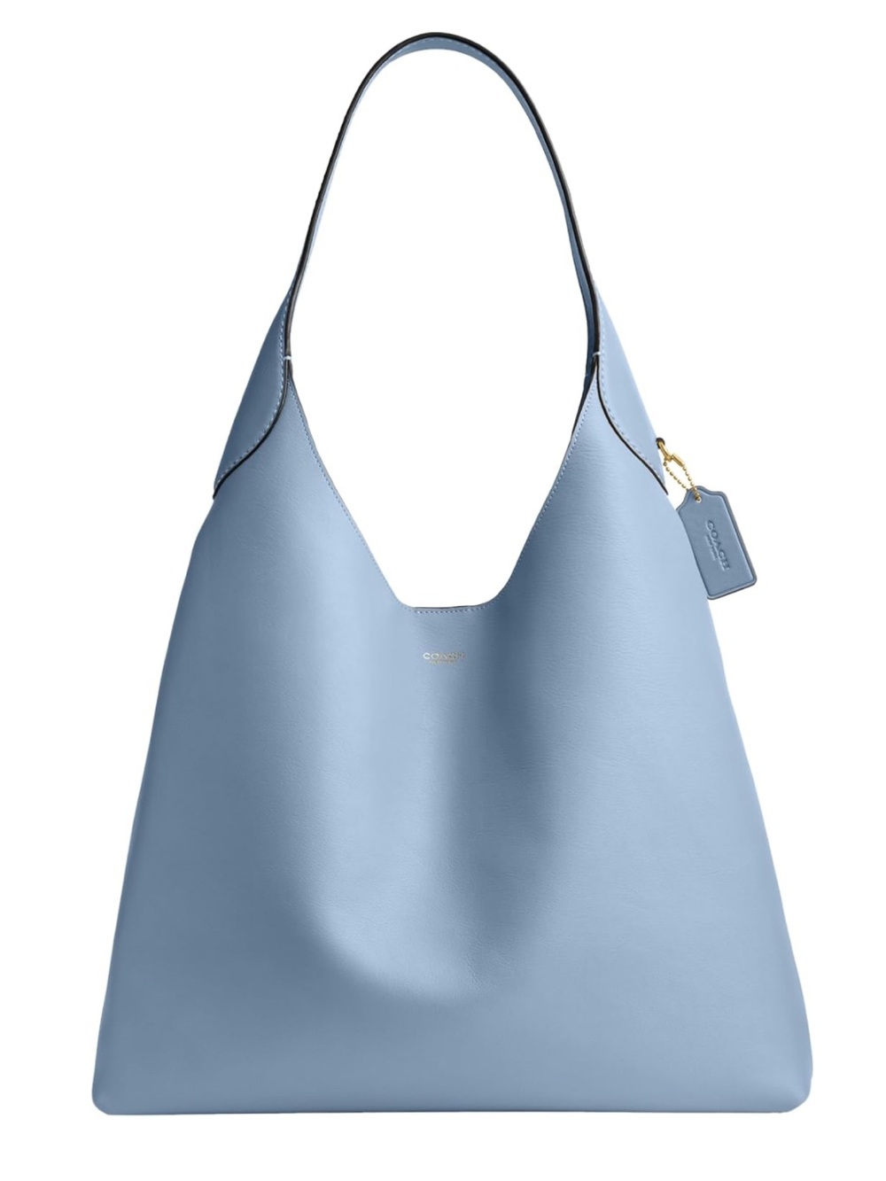 New Coach Leather Blue Bell Brooklyn 39 Shoulder Bag